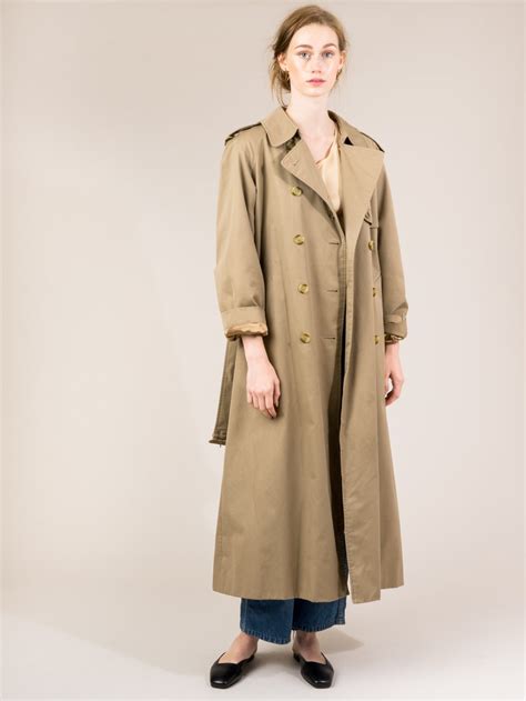 burberry gummi trench|trench burberry vintage.